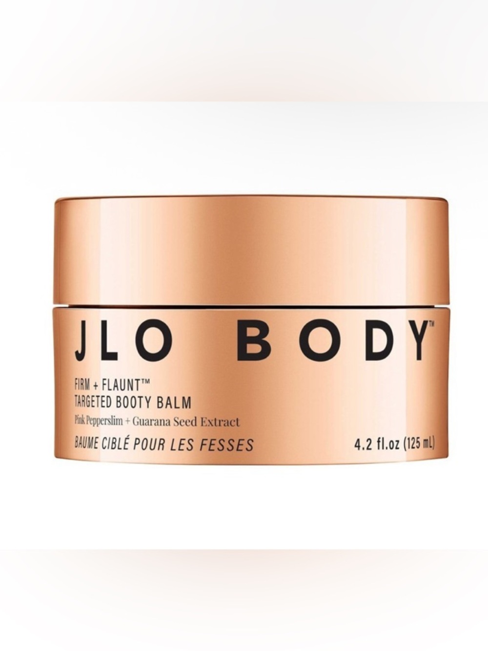 JLO Beauty Firm + Flaunt Targeted Booty Balm Pink Pepperslim NEW SEALED